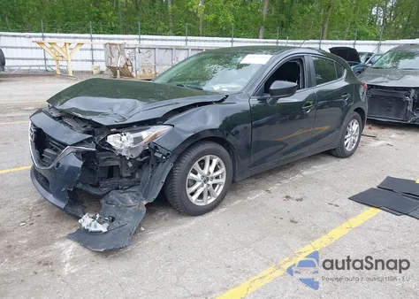 2016 Mazda Mazda3 I Touring z USA, uszkodzony, nr VIN 3MZBM1L71GM262397